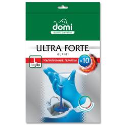 Перчатки хозяйственные Domi с бархатным напылением L Фото