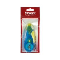 Корректор Axent tape 5мм * 5м, blue-yellow Фото 1