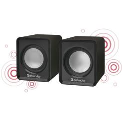 Акустическая система Defender SPK 22 2х2W USB black Фото 1