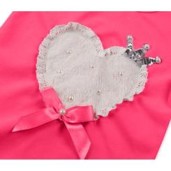 Кофта детская Breeze фуксия с сердечком Фото 3