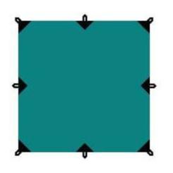 Тент Tramp 3х3 Green Фото