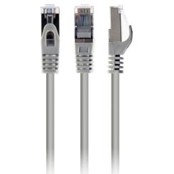Патч-корд Cablexpert 0.25м S/FTP Cat 6A CU LSZH gray Фото