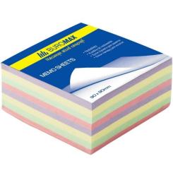 Бумага для заметок Buromax DECOR 90х90х40мм, unglued Фото