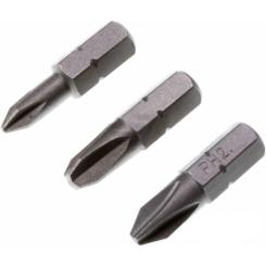 Набор бит Stanley Ph1, Ph2, Ph3, 25мм, 3шт. Фото