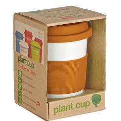 Чашка туристическая Loоoqs Ритм города оранжевая Фото 2