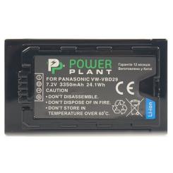 Аккумулятор к фото/видео PowerPlant Panasonic VW-VBD29, 3350mAh Фото 1