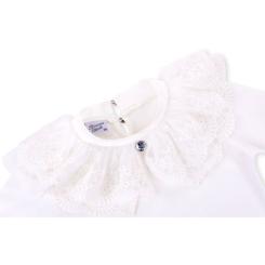 Кофта детская Breeze с оборкой из кружев Фото 1