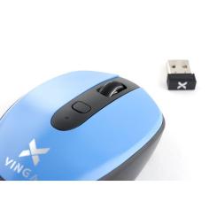 Мышка Vinga MSW-908 Silent Click blue Фото 4