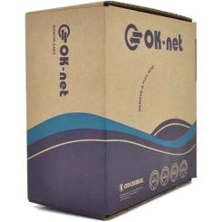 Кабель сетевой OK-Net FTP 305м cat.6 (F/UTP-cat.6) Фото 1