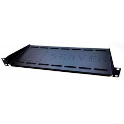 Полка 19" Eserver 1U глуб. 250мм, консольная, черный Фото