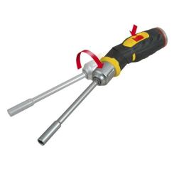 Набор отверток Stanley "FatMax" с храповым мех. + 12 бит Фото 8