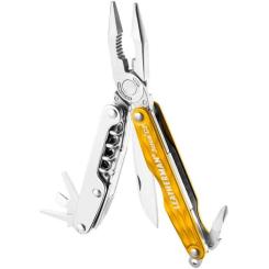 Мультитул Leatherman Juice C2- SUNRISE YELLOW с кожаным чехлом Фото 1