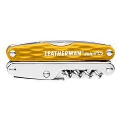 Мультитул Leatherman Juice C2- SUNRISE YELLOW с кожаным чехлом Фото 2