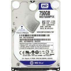 Жесткий диск для ноутбука WD 2.5" 750GB Фото