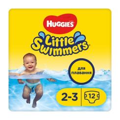 Подгузники Huggies Little Swimmer 2-3 12 шт Фото