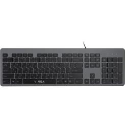 Клавиатура Vinga KB735 black-grey Фото