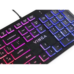 Клавиатура Vinga KB410 black Фото 5