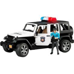 Спецтехника Bruder Джип Wrangler Unlimited Rubicon Police + фигурка Фото