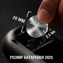 Батарейка Duracell CR 2025 специальная литиевая типа таблетка 2025 3V Фото 5