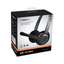Наушники REAL-EL GD-011MV Black Фото 2