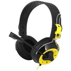 Наушники Gemix N4 Black-Yellow Gaming Фото