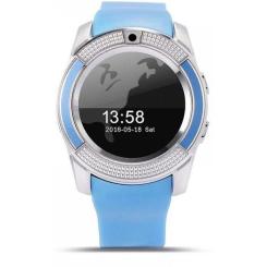 Смарт-часы UWatch V8 Blue Фото 1