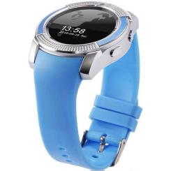 Смарт-часы UWatch V8 Blue Фото 2