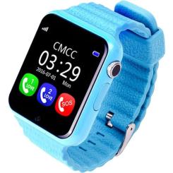 Смарт-часы UWatch Smart GPS V7K Kid Blue Фото