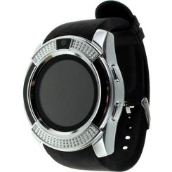 Смарт-часы UWatch V8 Black/Silver Фото
