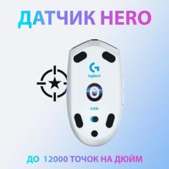 Мышка Logitech G305 Lightspeed White Фото 1