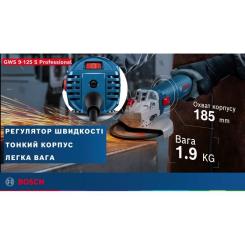 Шлифовальная машина Bosch GWS 9-125 S Фото 5