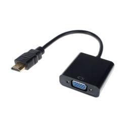 Переходник REAL-EL HDMI to VGA 0.15m Фото