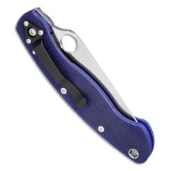 Нож Spyderco Military, S110V, синий Фото 3