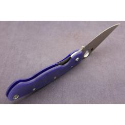 Нож Spyderco Military, S110V, синий Фото 4