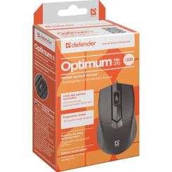 Мышка Defender Optimum MB-270 Black Фото 3