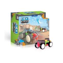 Конструктор Guidecraft IO Blocks Гоночные машины 48 деталей Фото