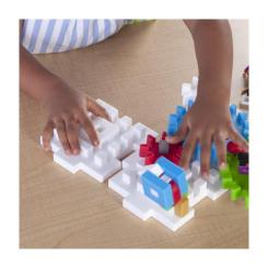 Конструктор Guidecraft IO Blocks Tabletop System 118 деталей Фото 8