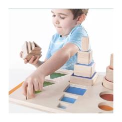 Развивающая игрушка Guidecraft Manipulatives Форми і простір Фото 3