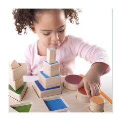 Развивающая игрушка Guidecraft Manipulatives Форми і простір Фото 4