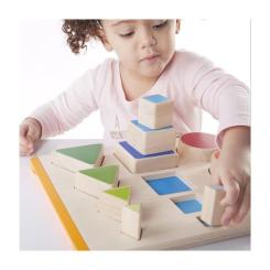 Развивающая игрушка Guidecraft Manipulatives Форми і простір Фото 6