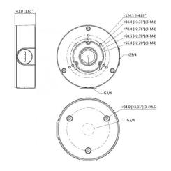 Крепление для видеокамеры Dahua DH-PFA130-E Фото 5