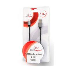 Дата кабель Cablexpert USB 2.0 AM to Lightning 1.8m Фото 2