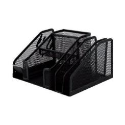 Подставка для мелочей Buromax 210x150x100 мм, wire mesh, black Фото