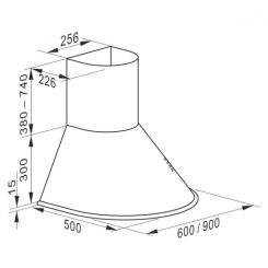 Вытяжка кухонная Kaiser A6423BEECO Фото 7