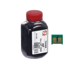 Тонер AHK HP CLJ CP1025 40г Black +chip Фото