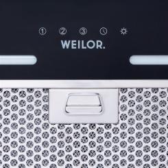 Вытяжка кухонная Weilor PBS 52300 GLASS BL 1000 LED Strip Фото 4