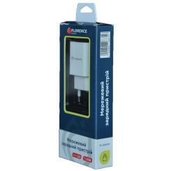 Зарядное устройство Florence 1USB 2A White Фото 3