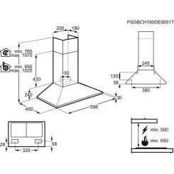 Вытяжка кухонная Electrolux EFC226R Фото 3