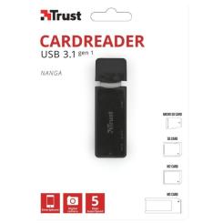 Считыватель флеш-карт Trust Nanga USB 3.1 Фото 2