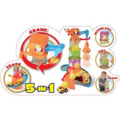 Игровой набор Bb Junior Volvo Stacking Crane Фото 1